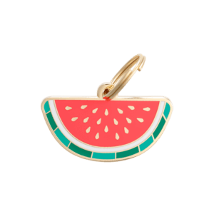 watermelon dog tag