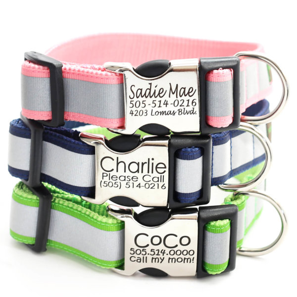 Designer Dog Collars Custom & Handmade Mimi Green