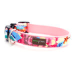 Pink 'Pixie' Designer Dog Collar (5/8" + 3/4" Only)