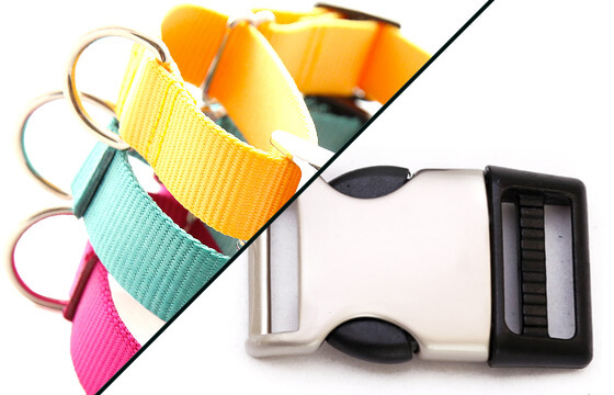 Martingale Style with Brushed Metal Hybrid Buckle