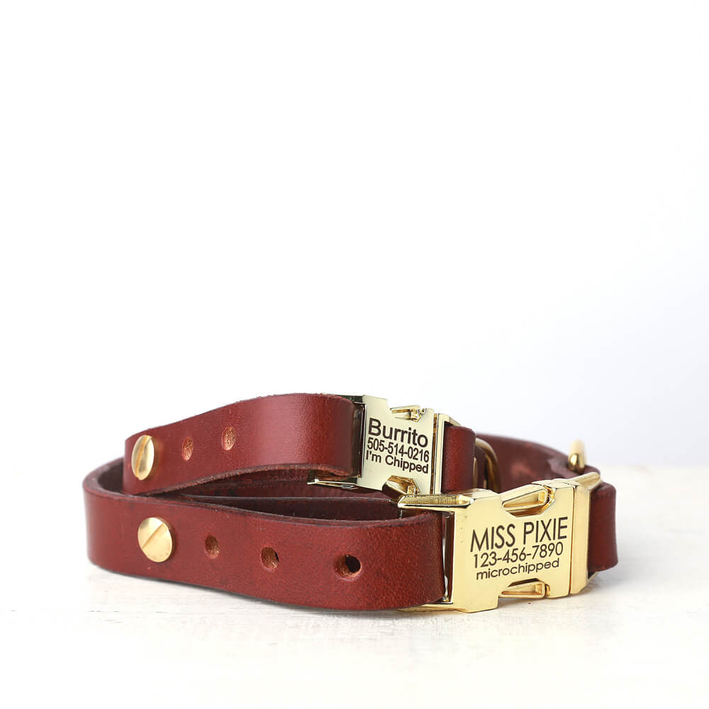 engraved collars personalized brown leather collar engraved side release buckle engraved collars personalized brown leather collar engraved side release buckle