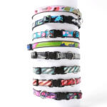 Cat Collar *8 Laminated Cotton Styles + Breakaway Buckle