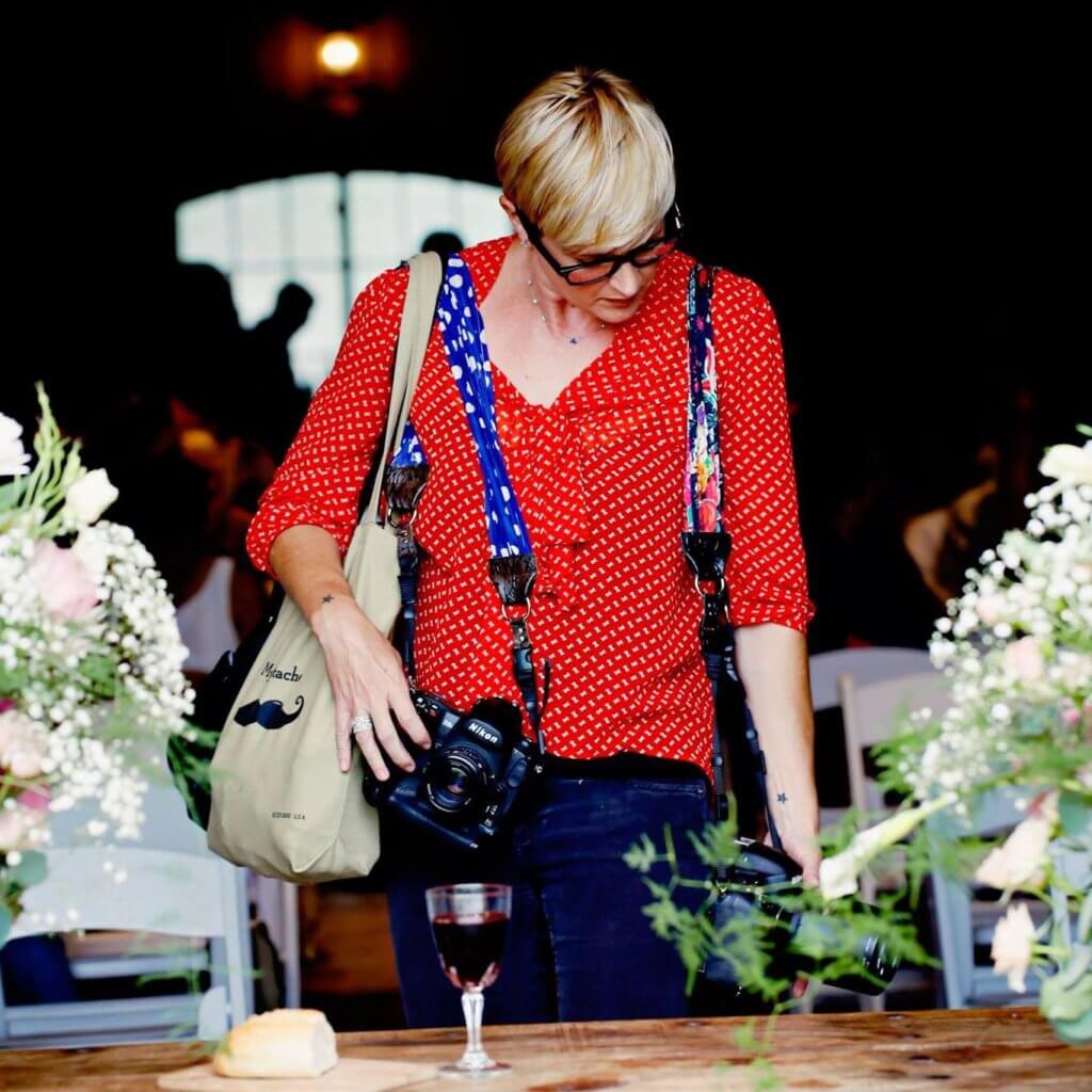 scarf camera strap