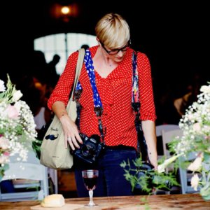 scarf camera strap