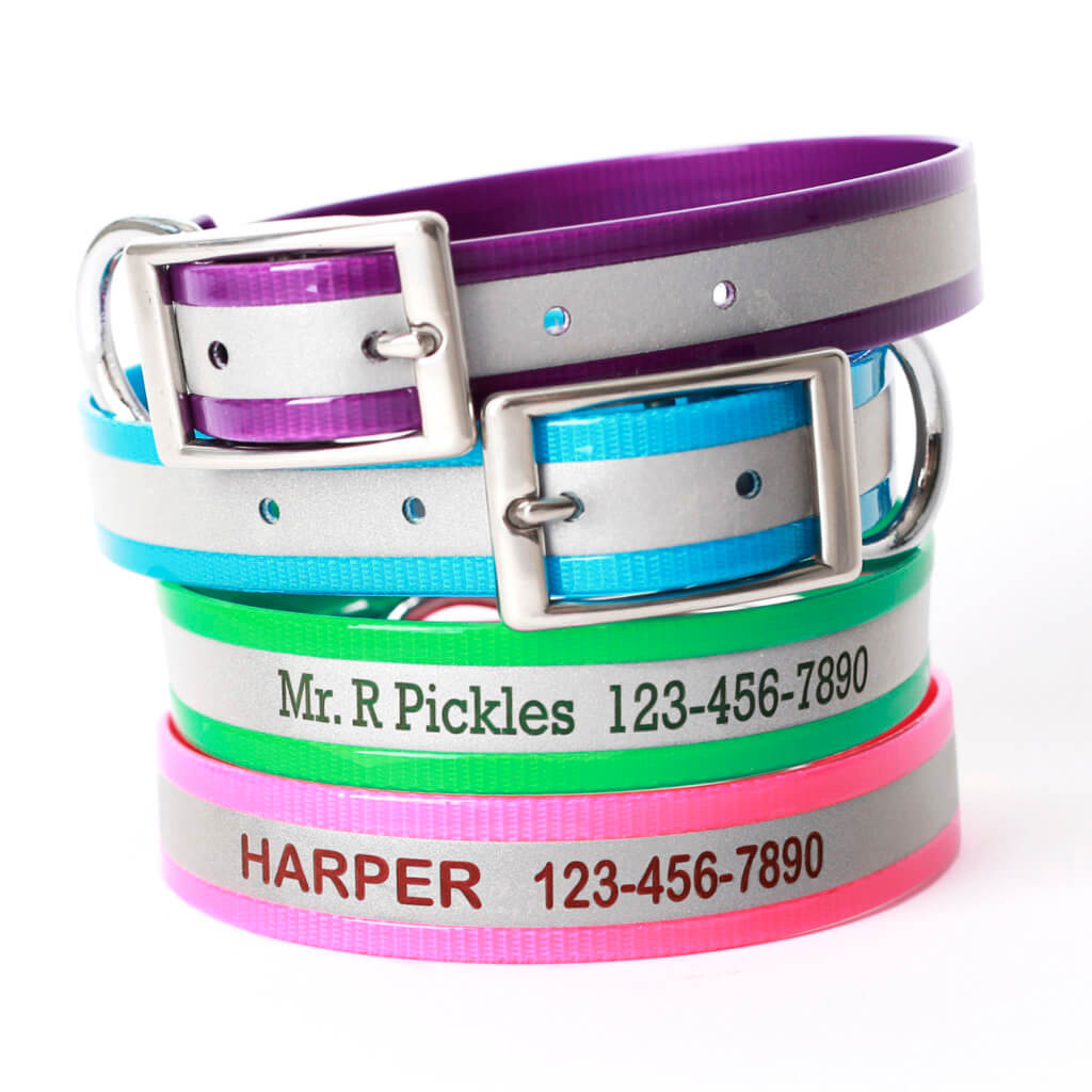 reflective dog collars