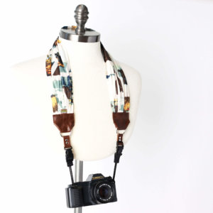 wanderer scarf camera strap
