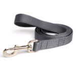 Ash Grey Webbing Dog Leash