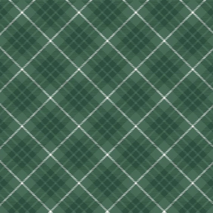 green tartan laminated swatch