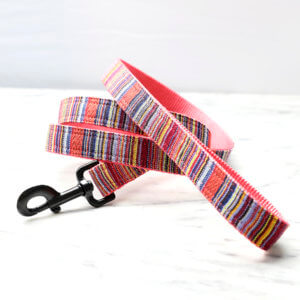 viva bohemian woven leash