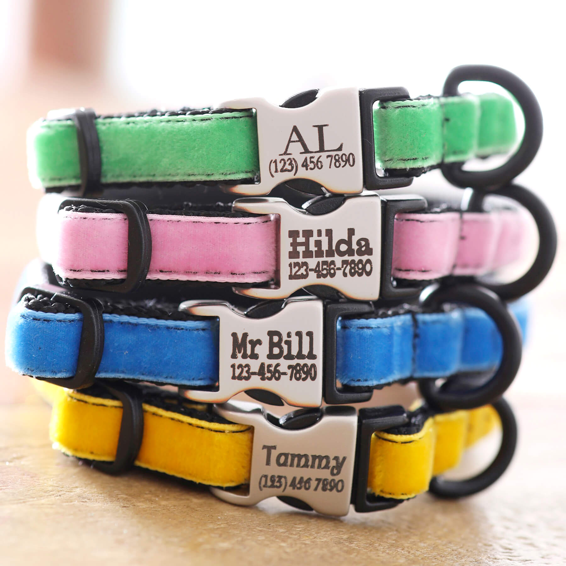 Personalized small dog sales collars