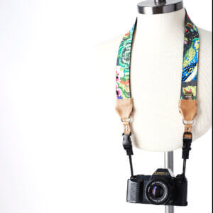 'Pixel' Geometric Modern Cotton DSLR Camera Strap - Image 2