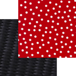Black Webbing Backing