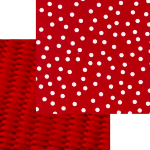 Red Webbing Backing