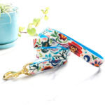 'Frida' Folksy Dog Leash - Laminated Cotton Dog Lead