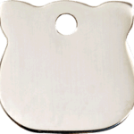 Red Dingo Stainless Steel Cat Head - Cat ID Tag