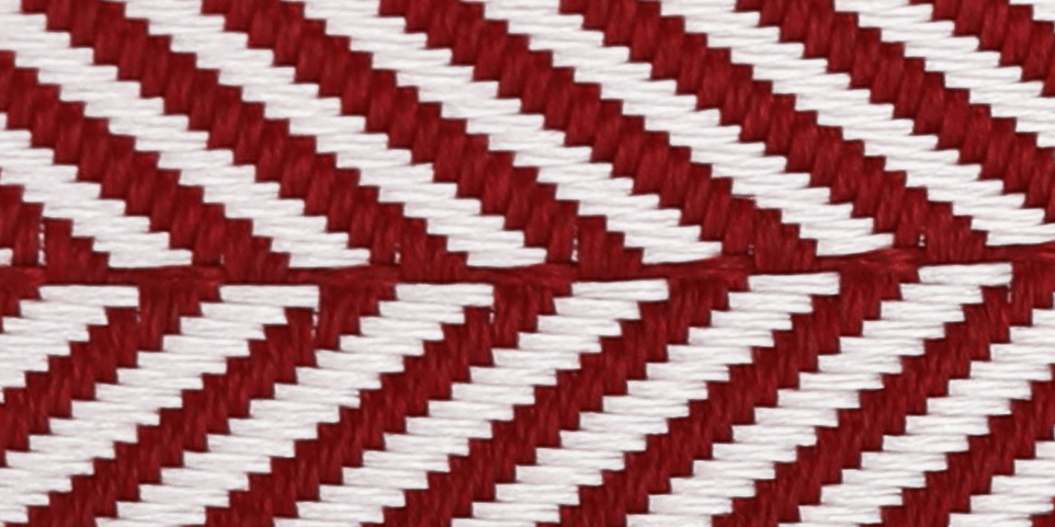 Red Brown Herringbone