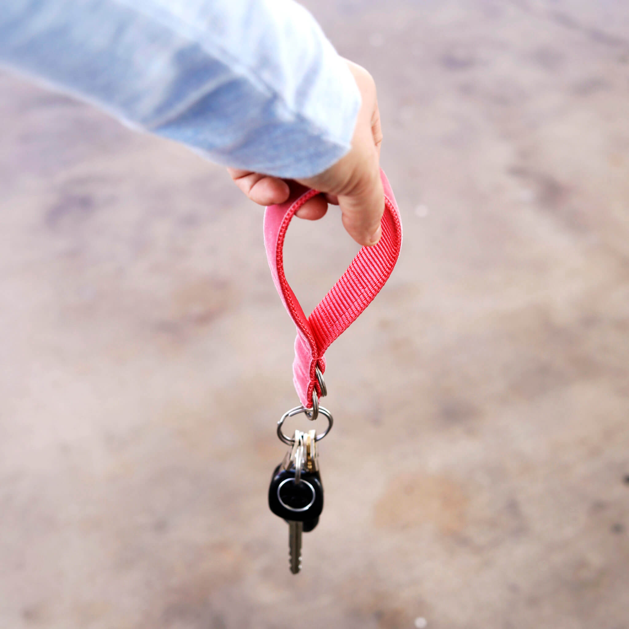 Wrist Key Chain-Key Fob-Wristlet Keychain-Fabric Fob