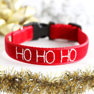 ho ho ho santa dog collar christmas collar