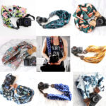 Scarf Camera Strap -- Customized with Choice of Fabric