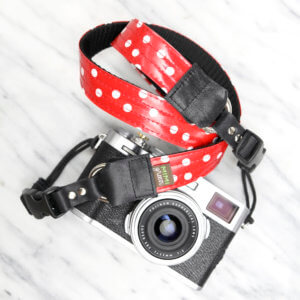 minnie mouse camera strap