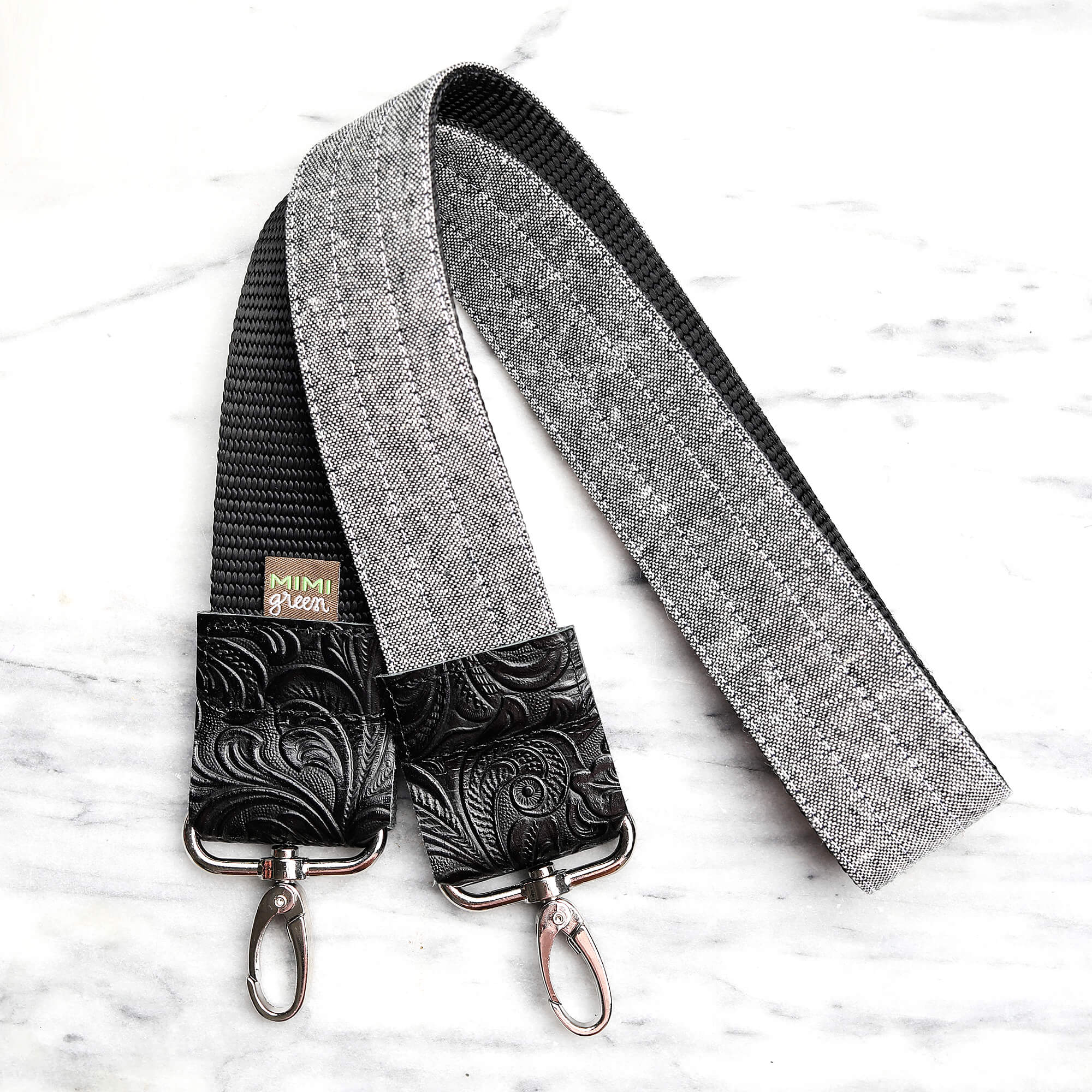 lv black straps for bags
