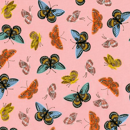 Pink Monarch Butterfly