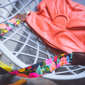 rifle paper co purse strap