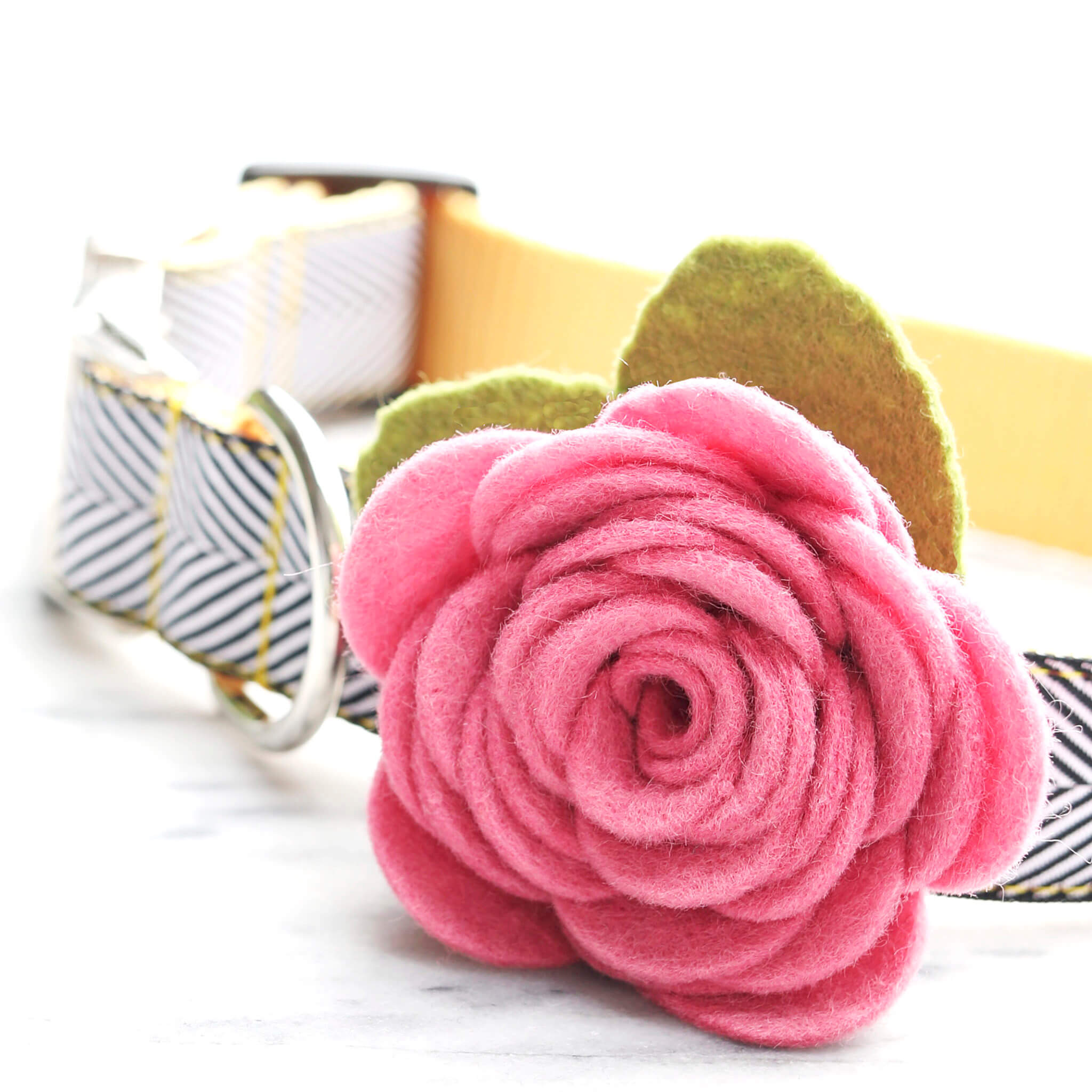 Rose Felt Flower