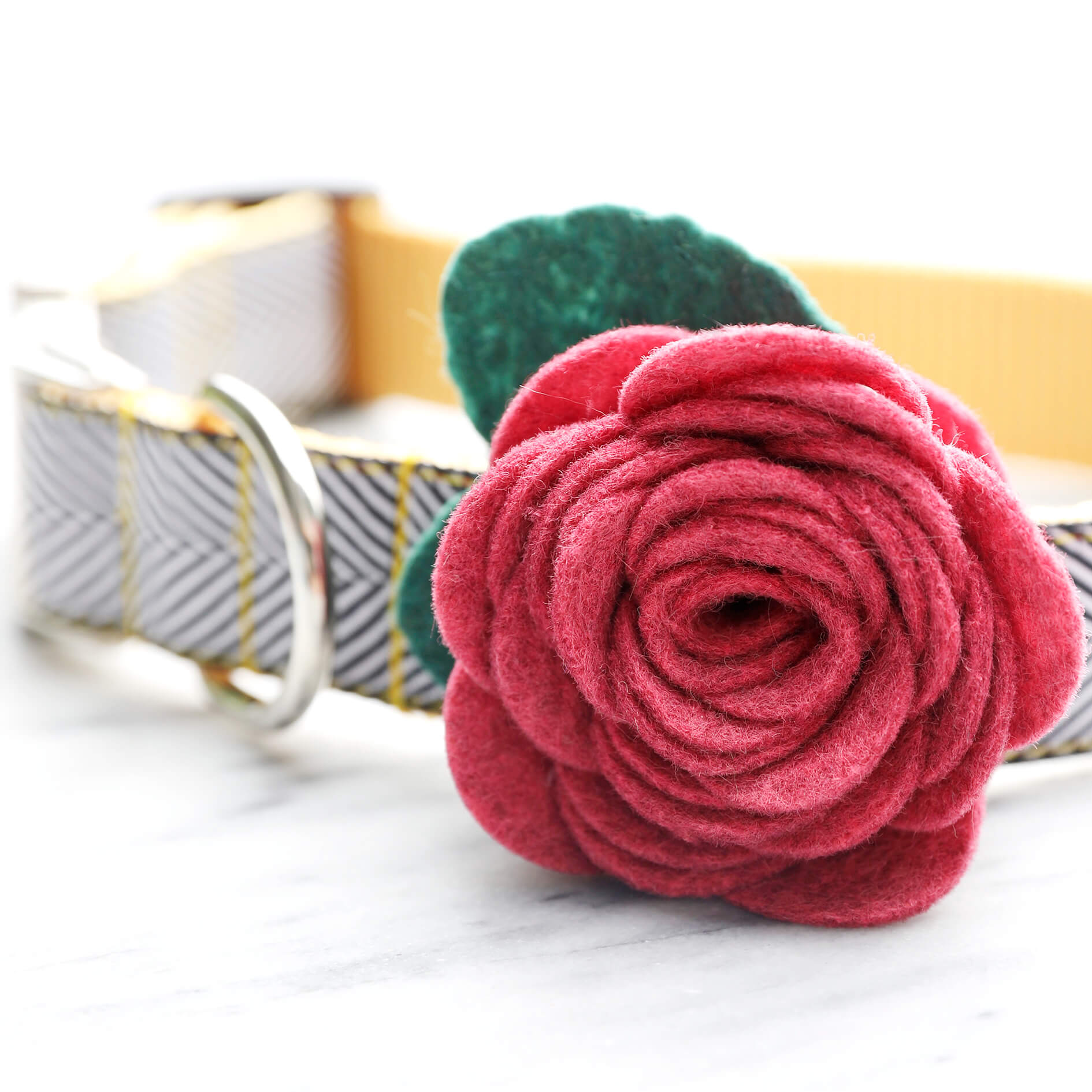 Rose Felt Flower
