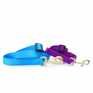 nylon adjustable leashes hands free