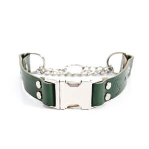 green quick release martingale