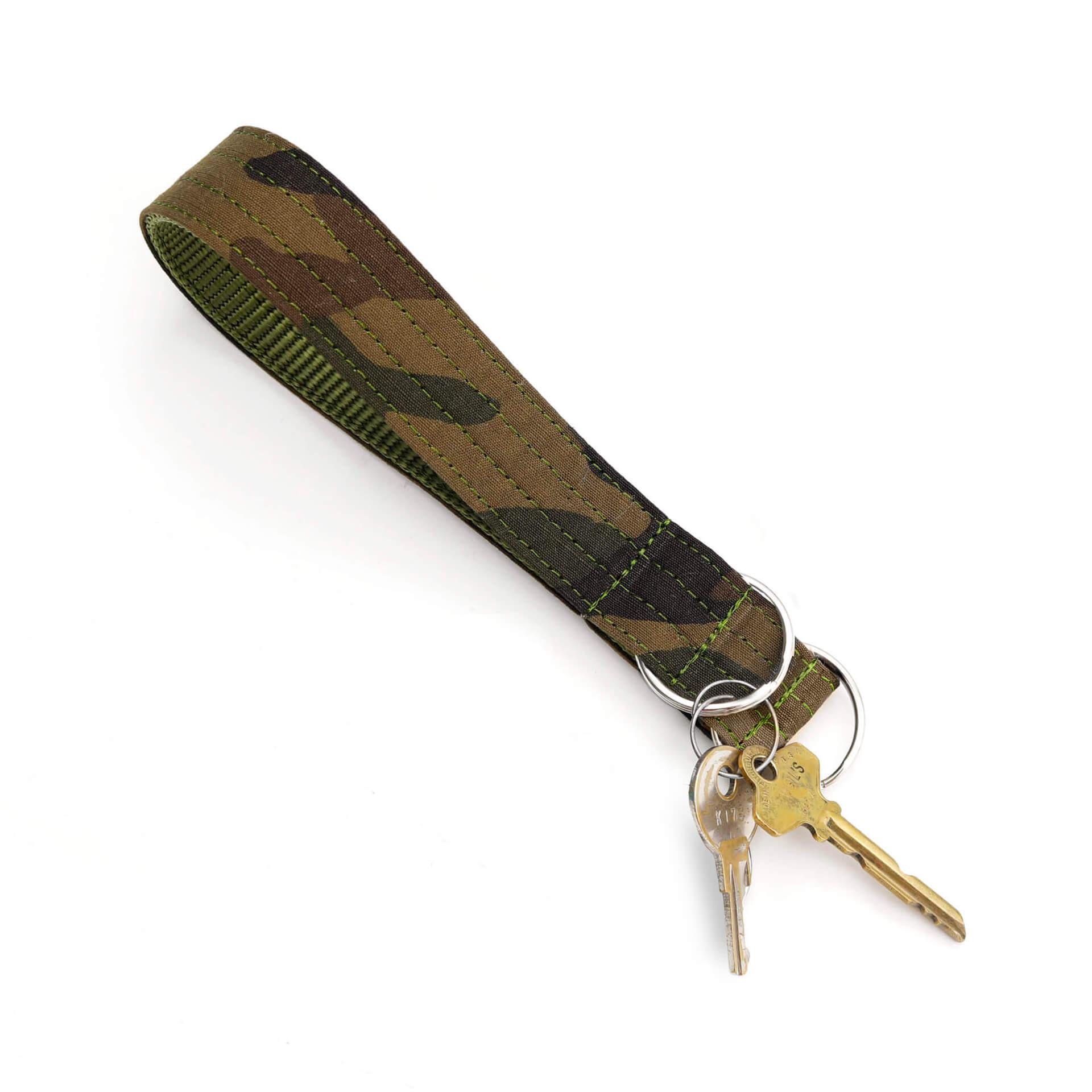 Green Camo Key Fob