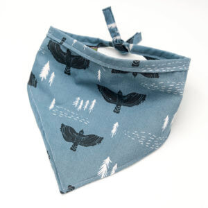 flight blue dog bandana