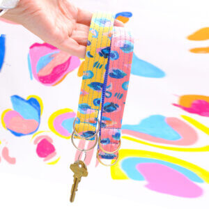key chain leopard stain resistant savannah