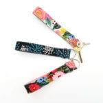 Key Chain Fob -- 13 Voile Fabric Patterns