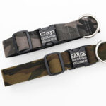 Camouflage Dog Collar with Engraved Buckle - 1.5" Wide