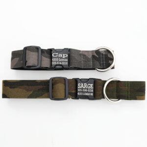 camo collar for big dog