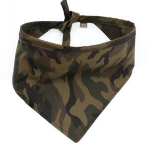 camo dog bandana