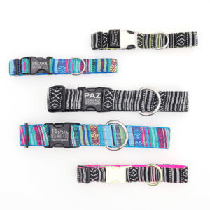 beachy dog collars laser engraved buckles