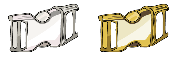 buckle illustration metal