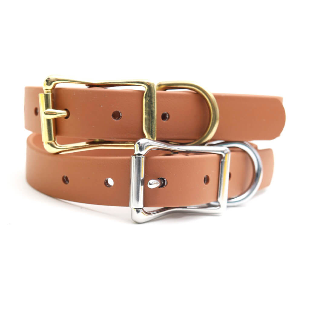clay sable biothane dog collar
