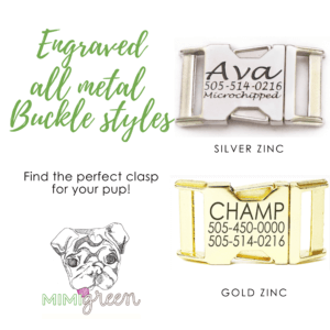engraved buckles all metal