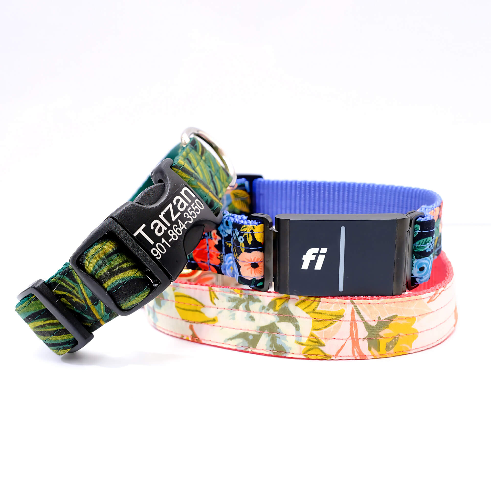 fi 3 compatible voile cotton dog collars