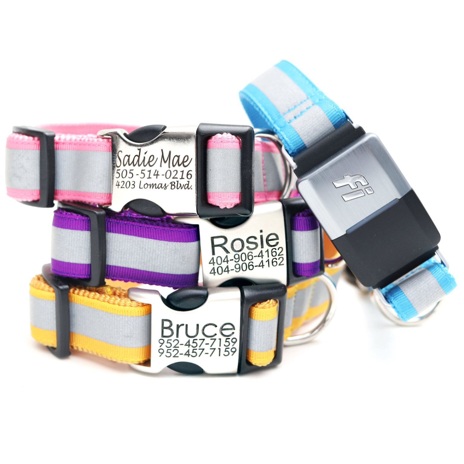 Fi Dog Collar Bands Compatible & Replacement Bands Mimi Green