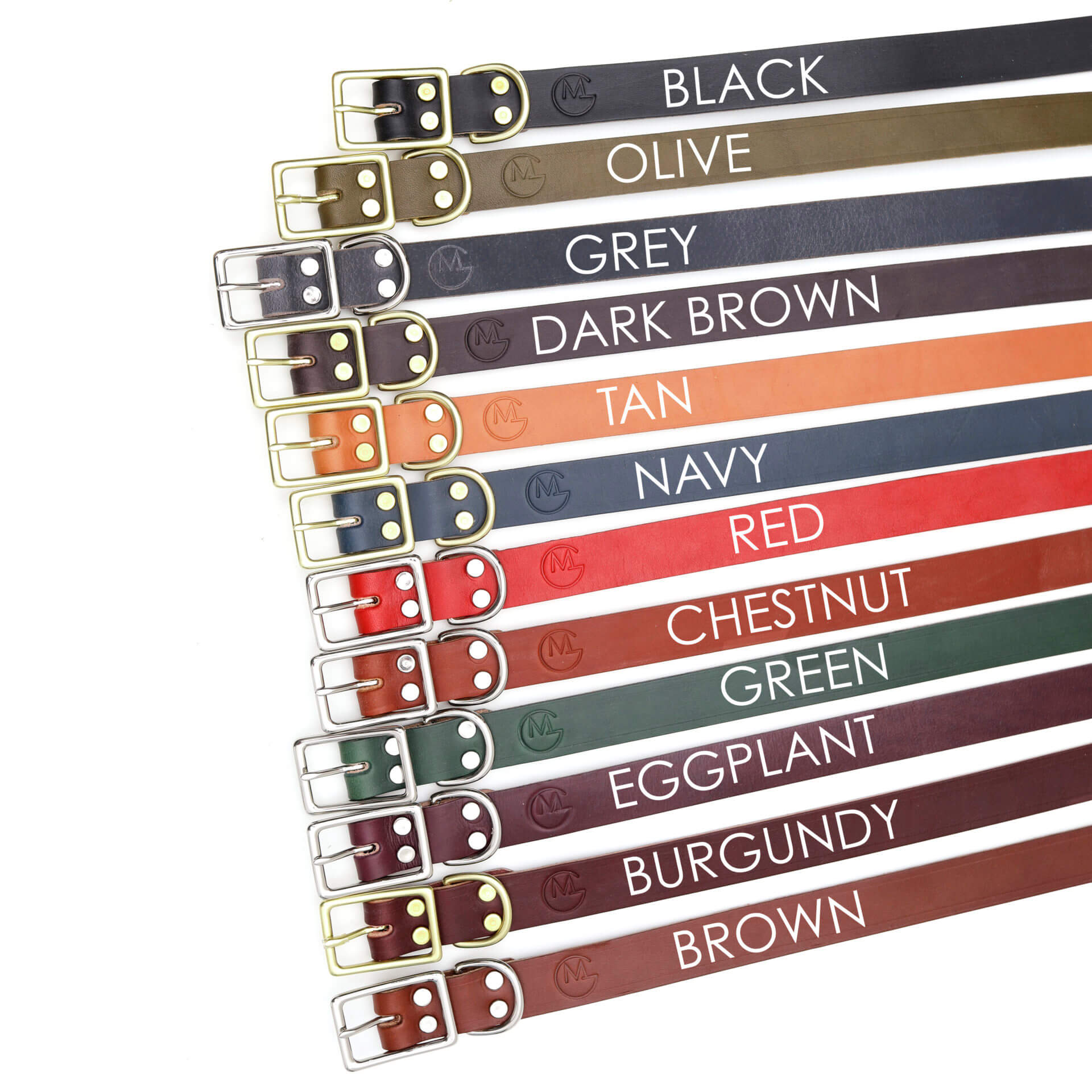 leather color chart