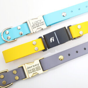 waterproof fi compatible side release collars