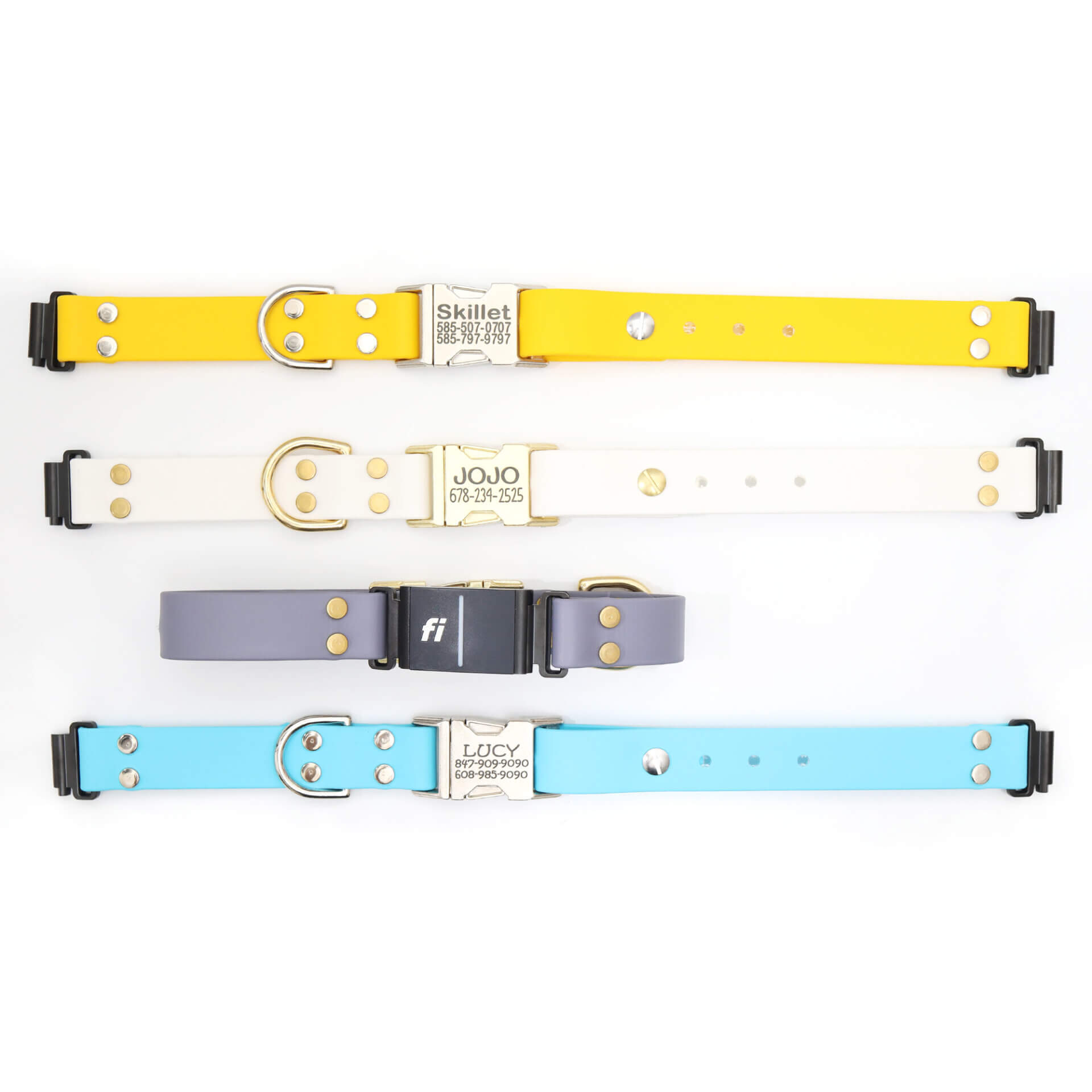 waterproof fi compatible side release collars