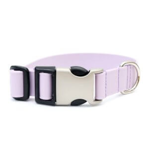 pastel purple lightweight collar (satin hybrid)