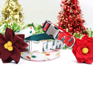 holiday dog collars christmas gift