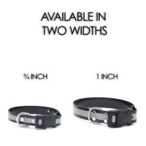 reflective biothane widths